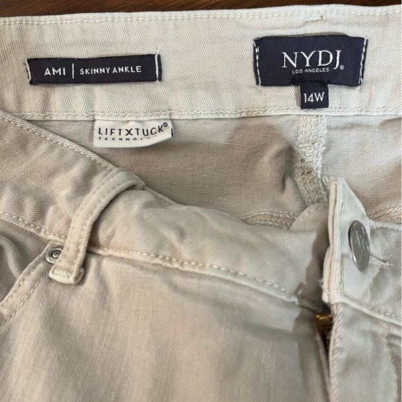 NYDJ Ami Stretch Ankle Skinny Jeans Sz 14W - Picture 6 of 8